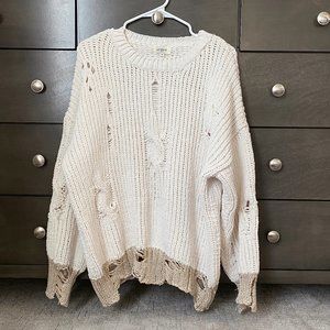 UMGEE distressed knit